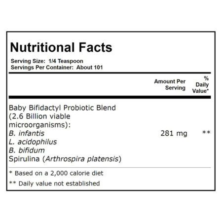 Kal Bebê Bifidactyl Unflavored 2,5 onças - Image 2