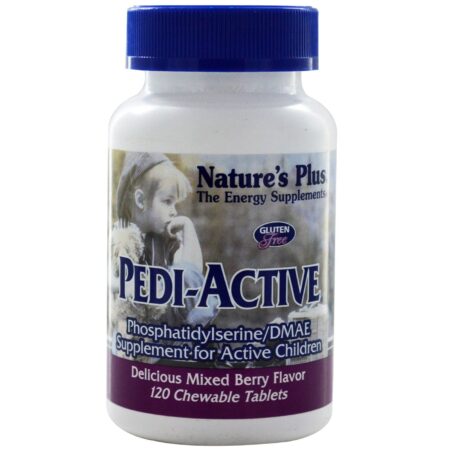 Nature's Plus, Pedi-Active - 120 Tabletes Mastigáveis