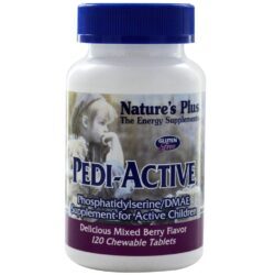 Nature's Plus Pedi-Active 120 Tabletes Mastigáveis - Essencial para o Desenvolvimento Infantil no Brasil