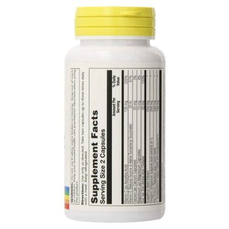 Solaray Extrato de Semente de Toranja 250 mg - 60 Cápsulas: Potencial Antioxidante e Imunidade - Imagem 2