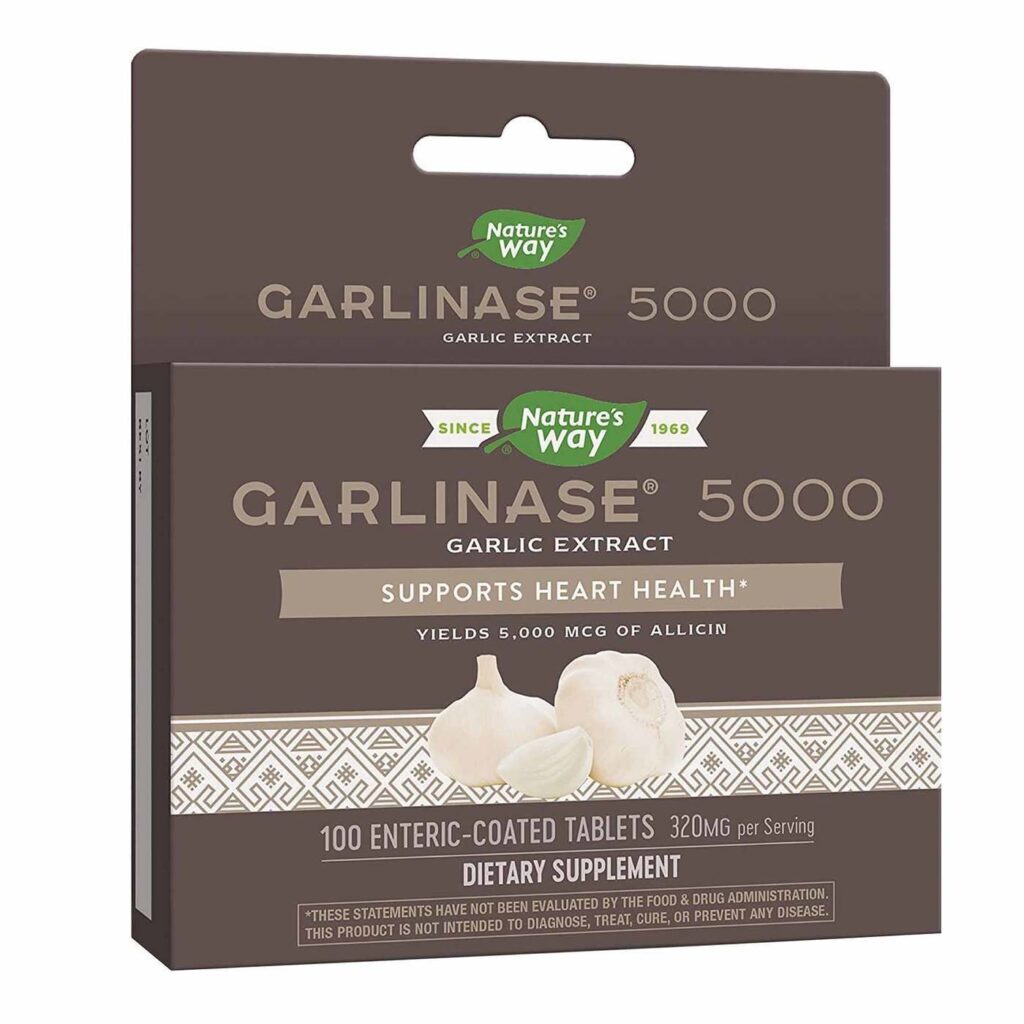 Garlinase® Alho Fresco Enzymatic Therapy - 100 Tabletes: Seu Aliado Natural para o Bem-Estar