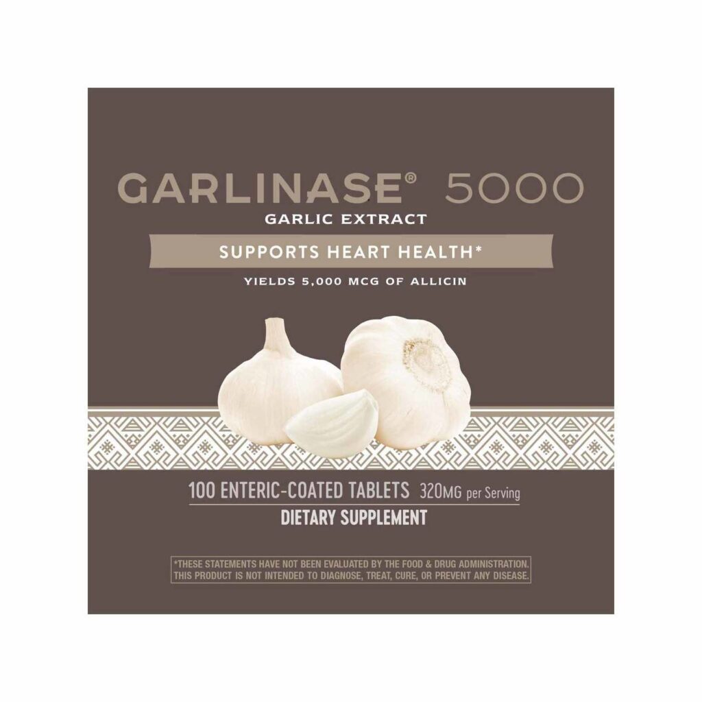 Garlinase® Alho Fresco Enzymatic Therapy - 100 Tabletes: Seu Aliado Natural para o Bem-Estar - Imagem 3