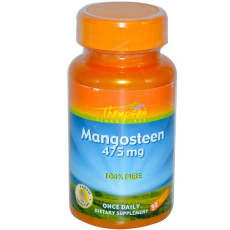 Thompson Mangosteen 475 mg 30 Cápsulas Vegetarianas