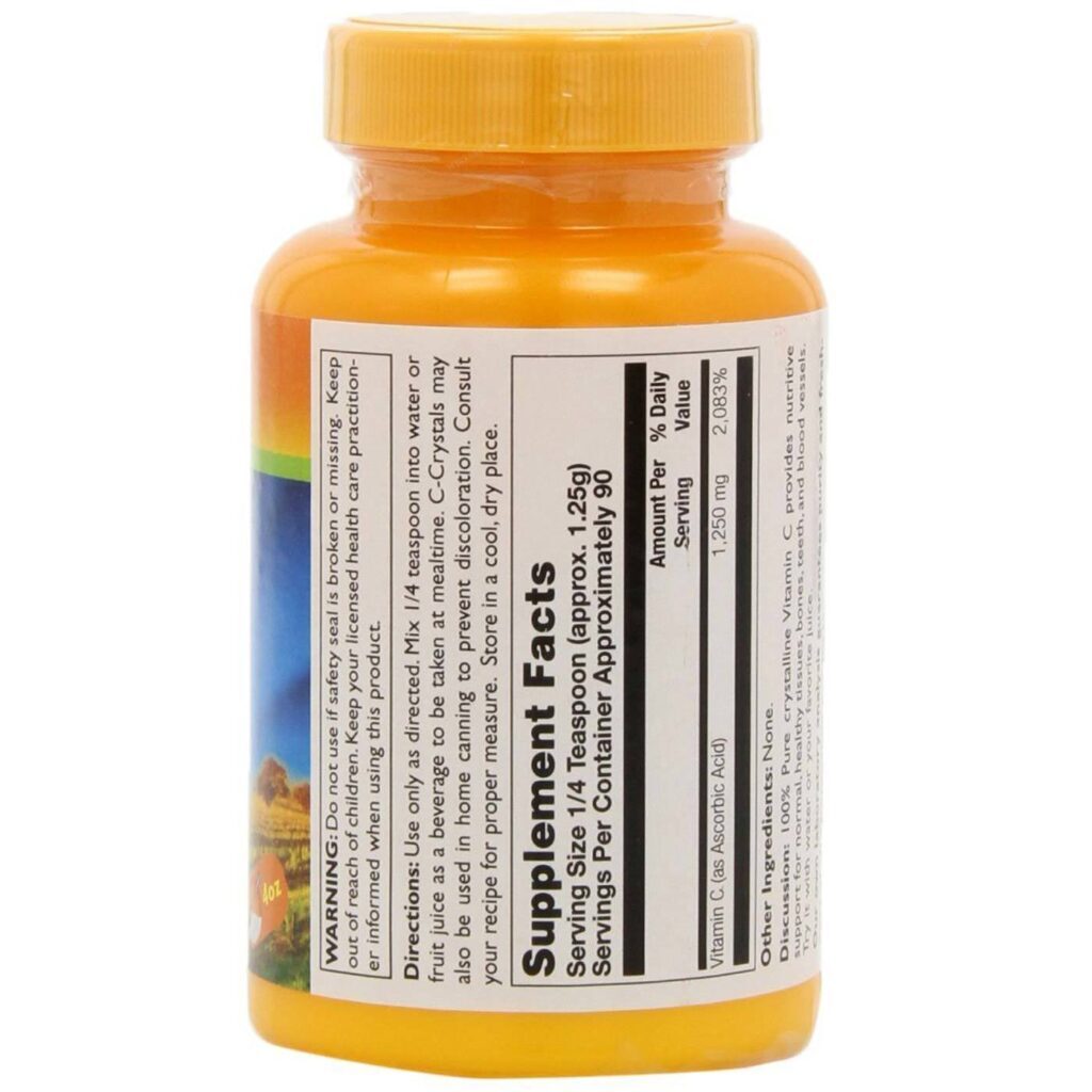 Thompson Vitamina C 4 oz (113g) - Potencialize sua Imunidade no Brasil - Imagem 2