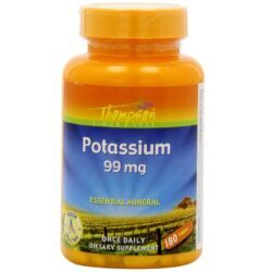 Potássio Orgânico Thompson 99mg - 180 Tabletes: Energia e Bem-Estar para Você!