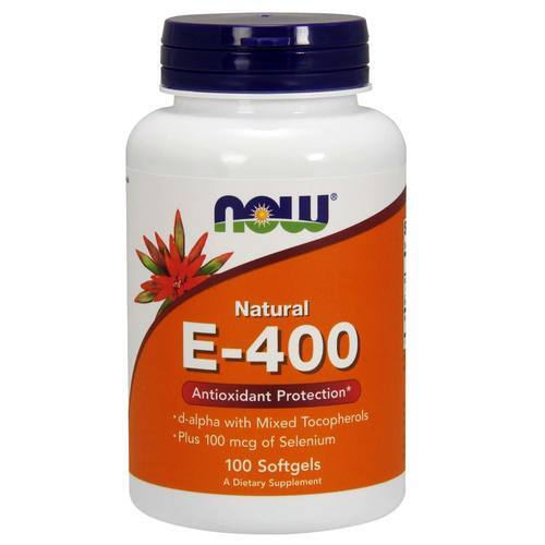 Vitamina E-400 Now Foods 100 Cápsulas: Poder Antioxidante Essencial para Sua Saúde