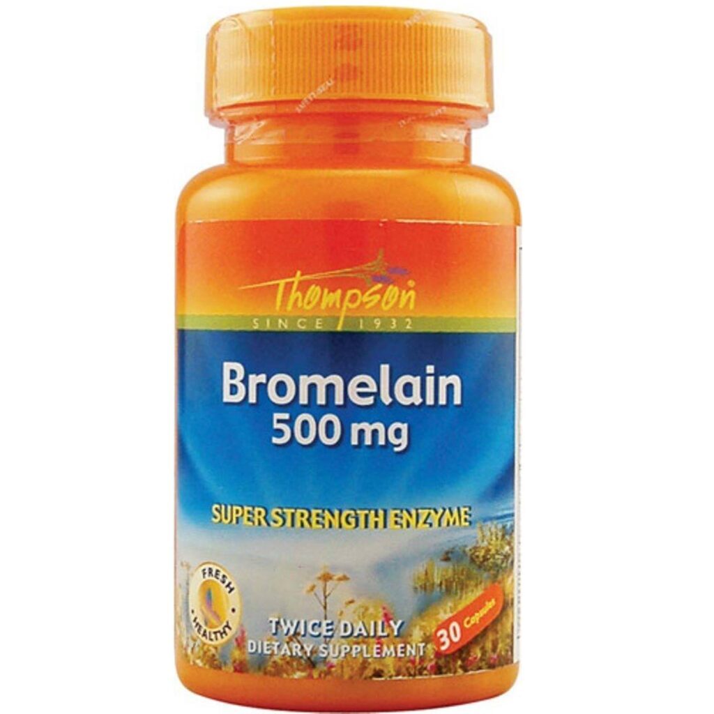 Thompson Bromelina 500 mg 30 Cápsulas: Alívio e Bem-Estar Natural