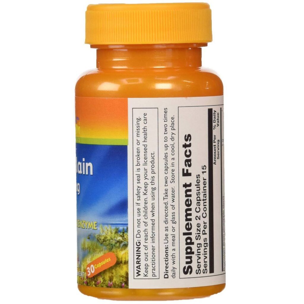 Thompson Bromelina 500 mg 30 Cápsulas: Alívio e Bem-Estar Natural - Imagem 2