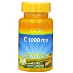 Thompson Vitamina C Tamponada (Buffered) 1000 mg - 30 Tabletes: Imunidade e Bem-Estar Diário