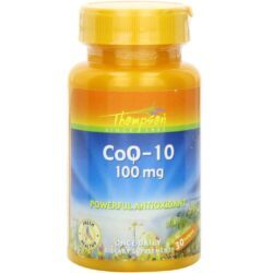Thompson CoQ10 100 mg - Suplemento para Energia e Saúde Cardíaca - 30 Cápsulas