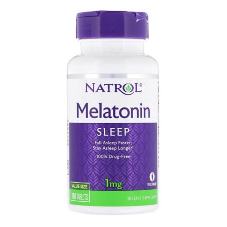 Natrol Melatonina 1 mg 180 Tabletes