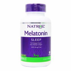 Natrol Melatonina 3mg 240 Tabletes: Sono Profundo e Repousante