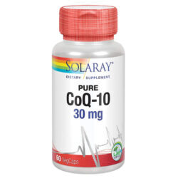 Solaray Pure CoQ10 30mg - 60 Cápsulas Vegetarianas: Energia e Saúde Cardiovascular no Brasil