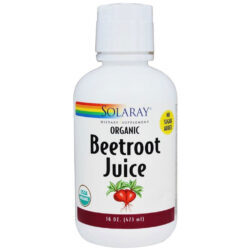 Solaray Suco de Beterraba Orgânico 473ml - Vitalidade Natural e Bem-Estar