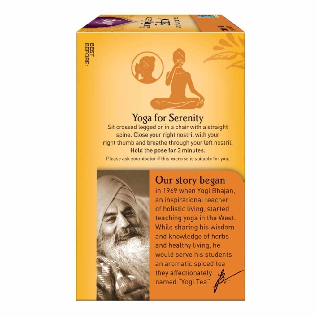 Yogi Tea Orgânico Chá Calmante para Dormir Sabor Caramelo - 16 Sachês - Imagem 3