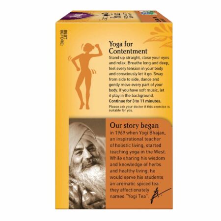 Yogi Tea Organic, Chá Slim Life de Caramelo com Maçã e Especiaria - 16 Saquinhos de Chá - Image 3