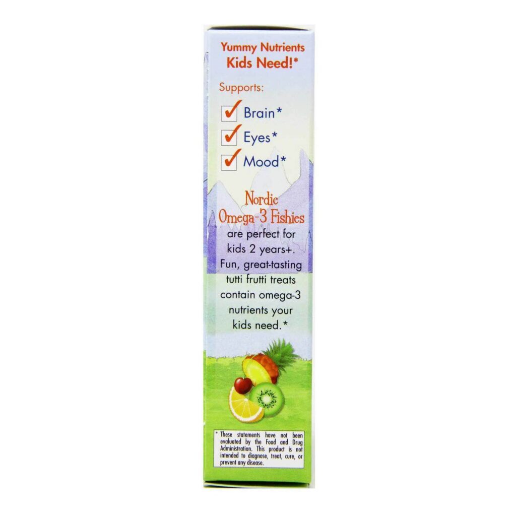 Nordic Naturals Nordics Ômega-3 Tutti Frutti 36 Peixinhos Gelatinosos - Saúde Infantil - Imagem 4