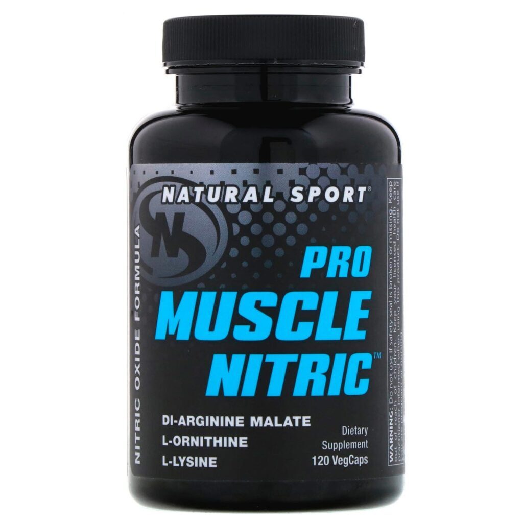 Natural Sport Pro Muscle Nitric 120 Cápsulas: Potencialize Seus Treinos e Recuperação