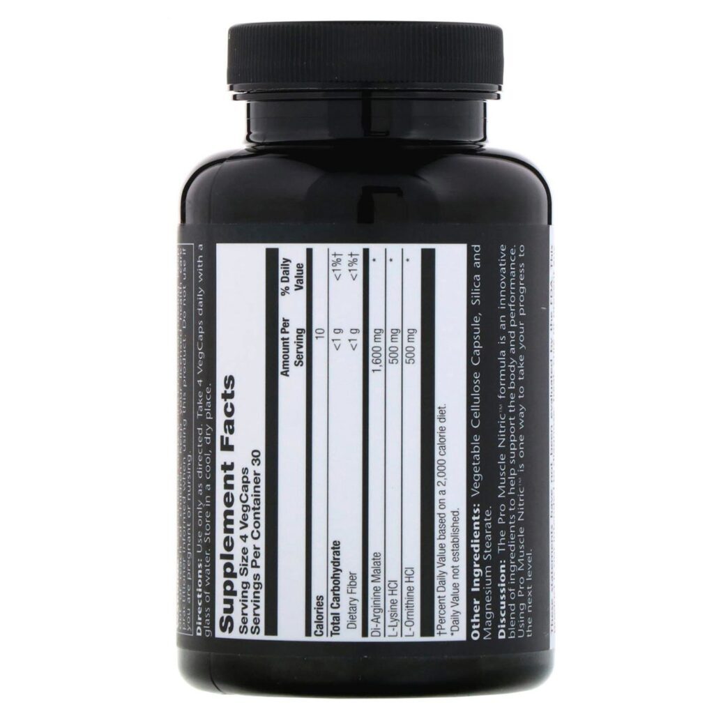 Natural Sport Pro Muscle Nitric 120 Cápsulas: Potencialize Seus Treinos e Recuperação - Imagem 2
