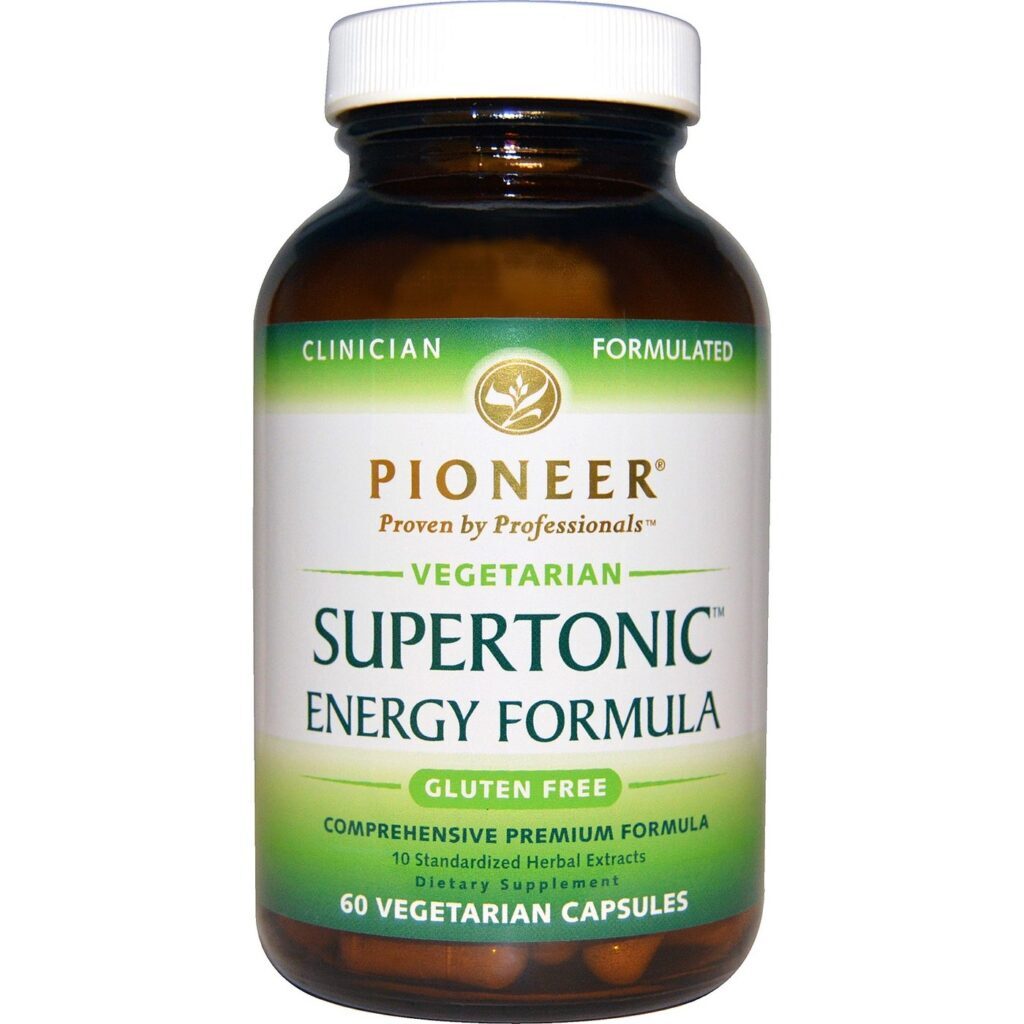 Pioneer Formula Energia Supertônica 60 Cápsulas Vegetarianas - Vitalidade Natural