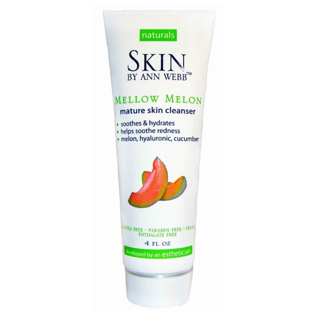 Skin by Ann Webb Mellow Melon Limpeza Facial Natural 118ml para Pele Madura
