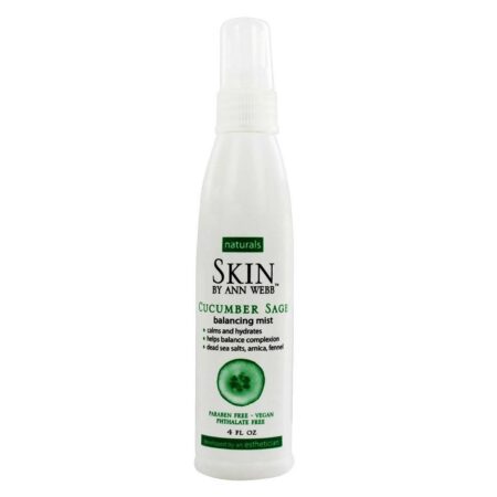 Skin by Ann Webb Pepino Sábio Balancing Névoa Natural 4 oz