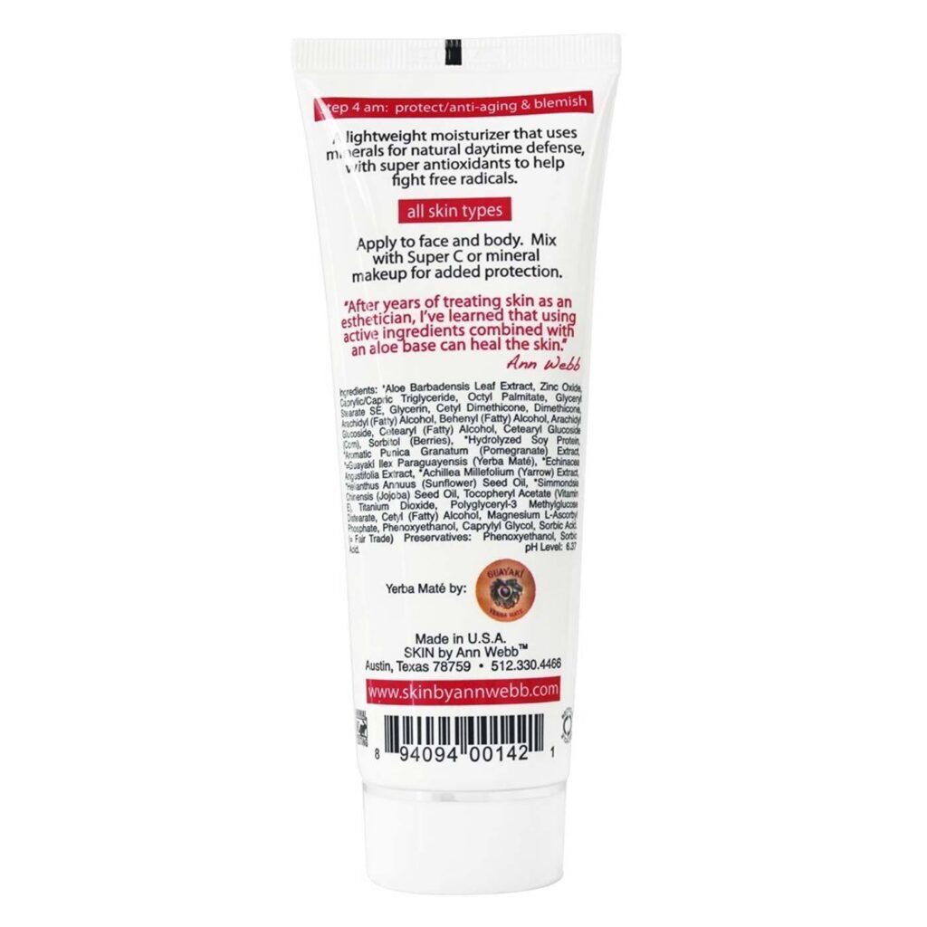 Skin by Ann Webb Creme Hidratante de Romã Proteção Diurna 103 ml (3,5 fl oz) - Imagem 2
