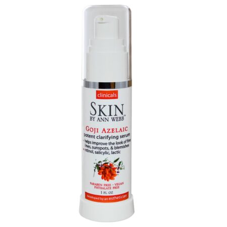 Skin by Ann Webb Goji azeláico Potent Clarifying Serum Natural 1 oz