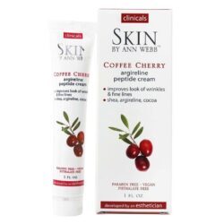 Skin by Ann Webb Café Cereja Argireline Peptide Creme Natural 28.35g: Rejuvenescimento e Firmeza para sua Pele