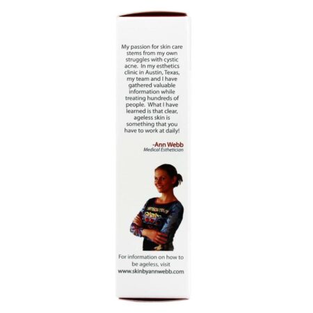 Skin by Ann Webb Café Cereja Argireline Peptide Creme Natural 1 oz - Image 3