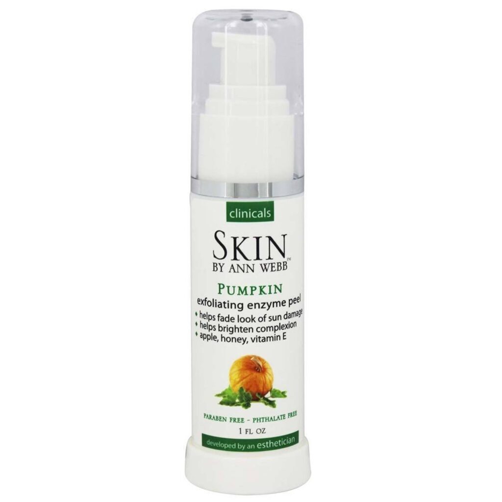 Skin by Ann Webb Esfoliante Natural de Enzimas de Abóbora 30ml - Renovação e Luminosidade para Sua Pele