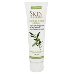 Skin by Ann Webb Creme Rosto e Corpo Sem Perfume 60ml: Hidratação Profunda e Cuidado Puro