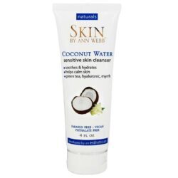 Skin by Ann Webb Loção de Limpeza Facial Hidratante Água de Coco 118 ml - Pele Radiante