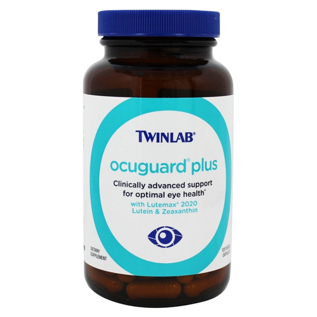 Twinlab OcuGuard Plus 120 Cápsulas Vegetais: Luteína e Zeaxantina para Visão Saudável