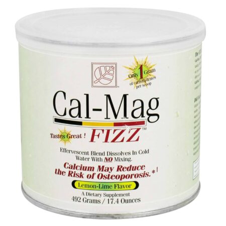 Baywood, Cal-Mag Fizz - Sabor Lima-Limão - 492 g