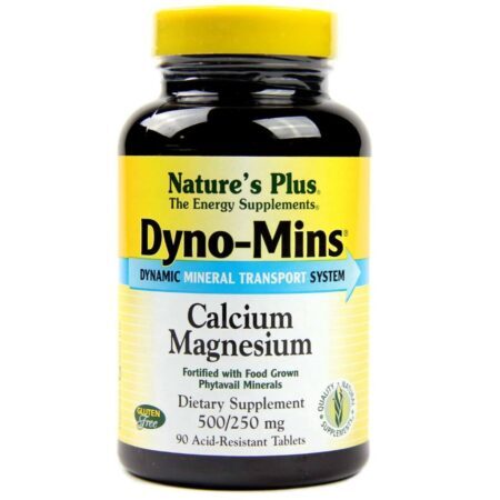 Nature’s Plus Dyno-Mins Cálcio e Magnésio – 90 Tabletes Essenciais — foto 1 Nature’s Plus Dyno-Mins Cálcio e Magnésio – 90 Tabletes Essenciais — foto 1