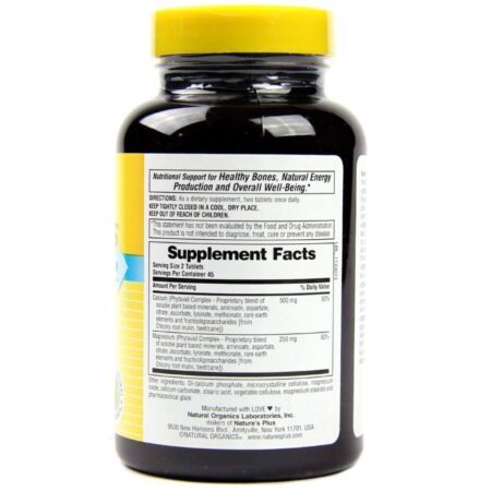 Nature’s Plus Dyno-Mins Cálcio e Magnésio – 90 Tabletes Essenciais — foto 2 Nature’s Plus Dyno-Mins Cálcio e Magnésio – 90 Tabletes Essenciais — foto 2