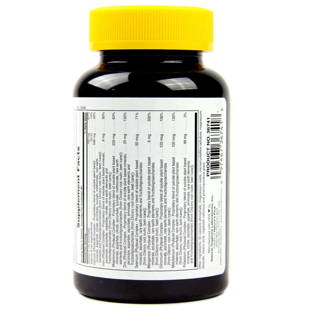Nature's Plus Dyno-Mins Multimineral 90 Comprimidos: Essenciais para a Saúde no Brasil - Imagem 3