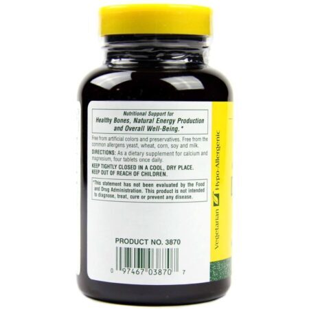 Nature's Plus Dolomita 44 Grãos - 300 Tabletes: Suplemento Mineral Essencial para o Bem-Estar - Imagem 3