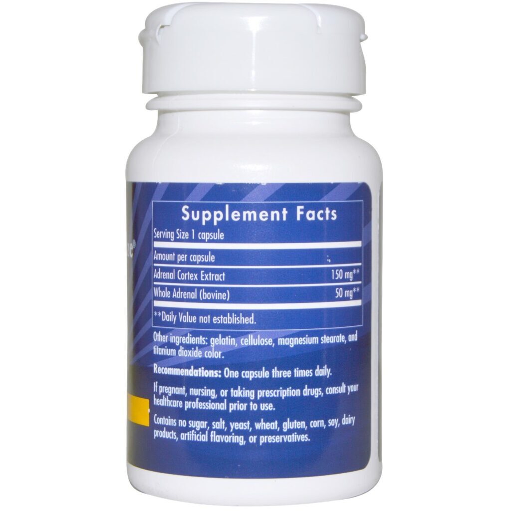 Enzymatic Therapy ADRENergize 50 Cápsulas: Energia Natural e Suporte Adrenal - Imagem 2