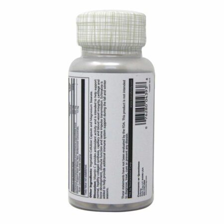 Solaray Equinácea Vitamina C 60 Cápsulas - Imunidade e Bem-Estar - Imagem 3