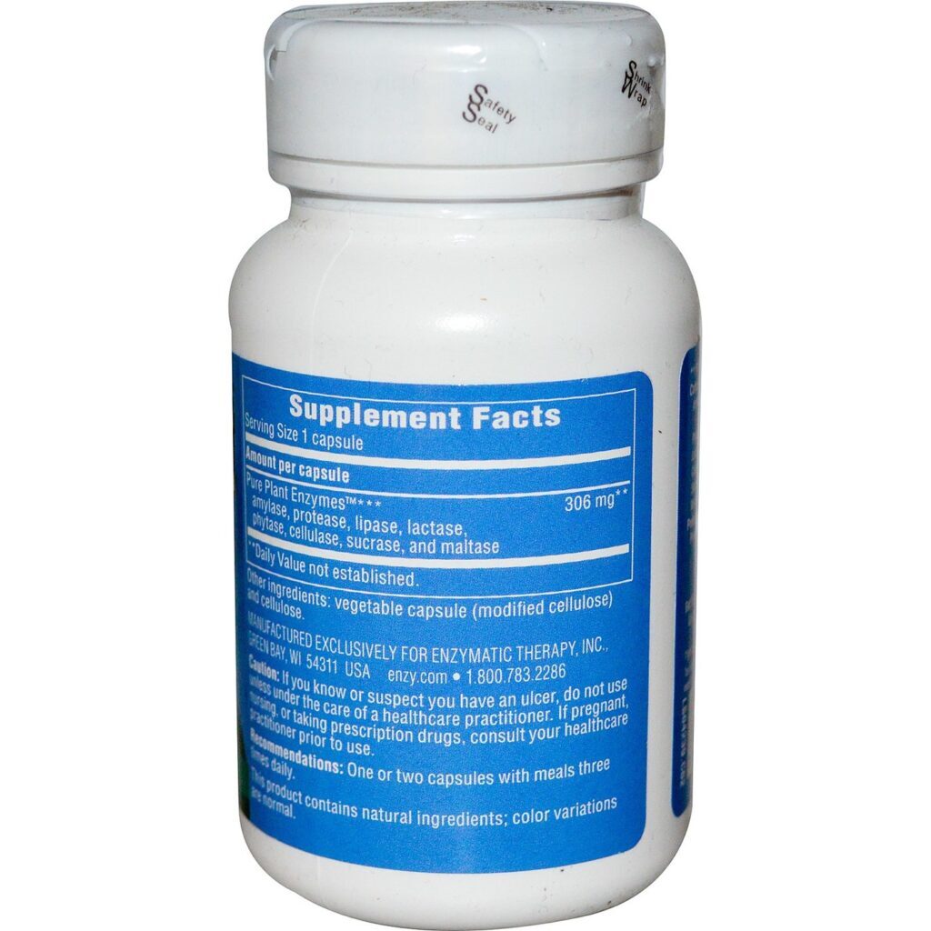 CompleteGest® Enzymatic Therapy: Suporte Digestivo Avançado com 90 Cápsulas Vegetarianas - Imagem 2