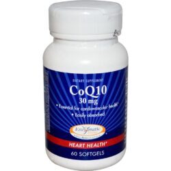 Enzymatic Therapy CoQ10 30 mg 60 Cápsulas: Energia Celular e Antioxidante Potente