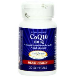 Enzymatic Therapy CoQ10 100 mg 30 Cápsulas – Energia e Saúde Cardiovascular