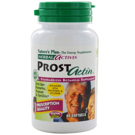 Nature's Plus, ProstActin® - 60 Cápsulas em Gel