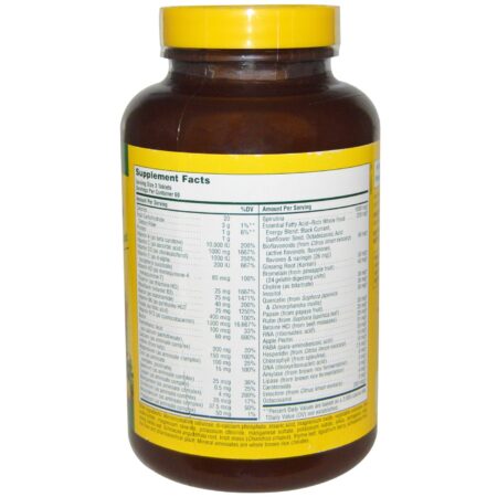 Nature's Plus, Multivitamínico Source of Life® - 180 Tabletes - Image 2