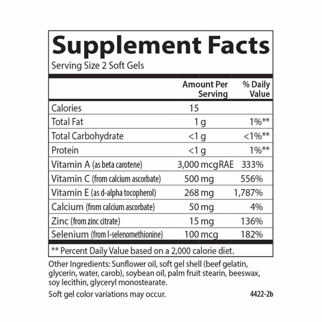 Carlson Labs Aces mais Zinco - 180 Cápsulas: Potencialize Sua Saúde com Antioxidantes Essenciais - Imagem 4