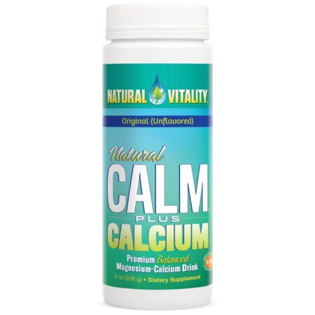 Natural Vitality, Natural Calm com Cálcio Original - 226 g