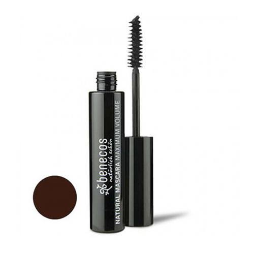 Benecos Máscara Cílios Volume Castanho Natural - 8ml: Cílios Volumosos e Definidos com Fórmula Pura