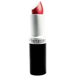 Benecos Batom Natural Vermelho Dark Red 4.5g - Cor Intensa e Hidratação